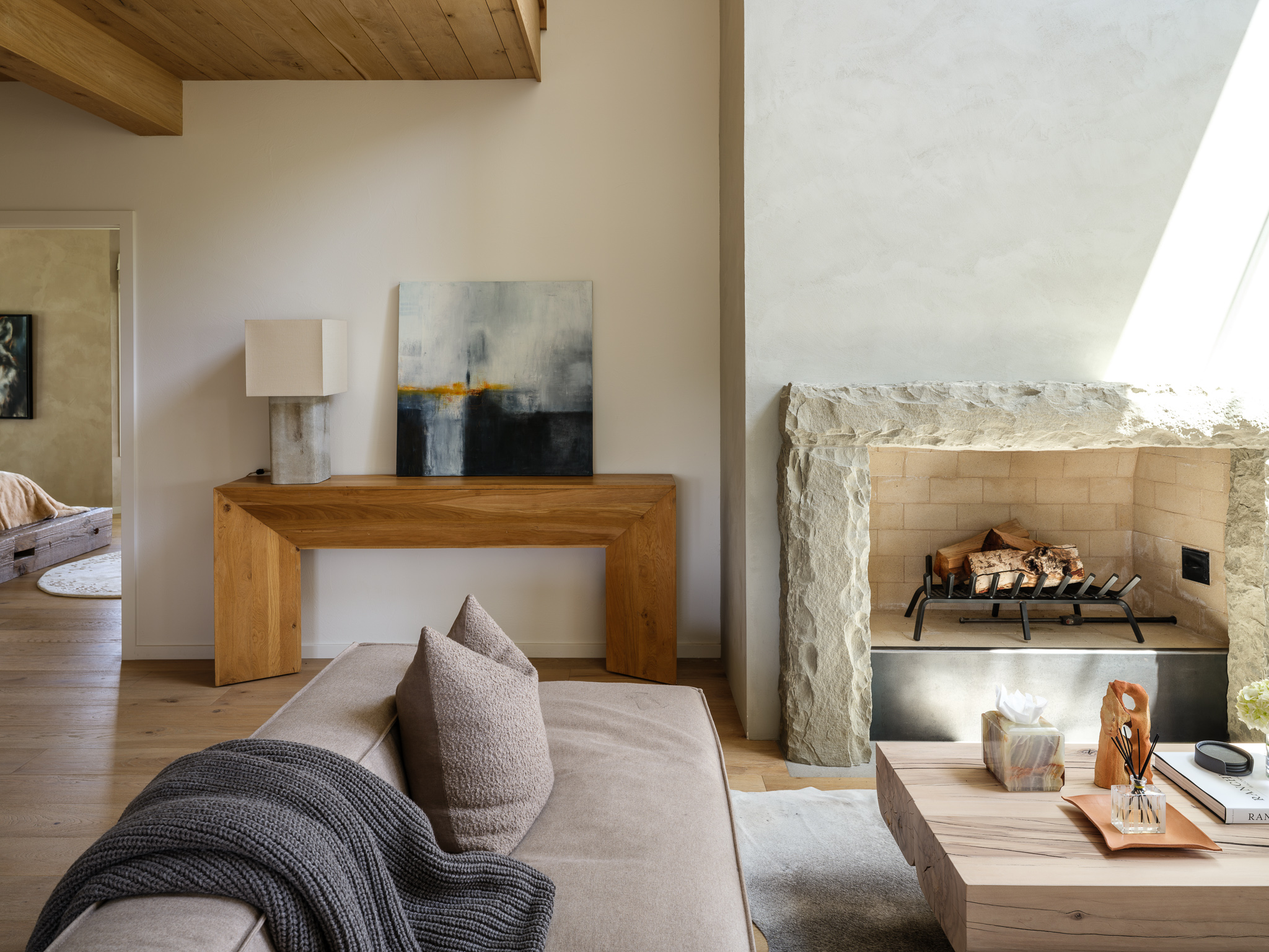 Interior detail at Dry Creek Ranch